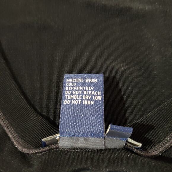 Boston Proper Slinky Stretch Knit Scoop Ruched Midi Travel Dress Size XS Black - Picture 8 of 9